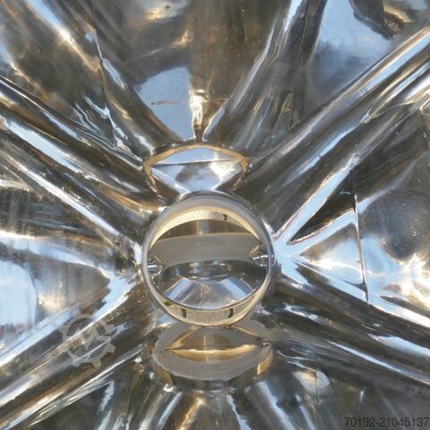 670 Liter fahrbarer Konuscontainer aus V4A Stöcklin 9782