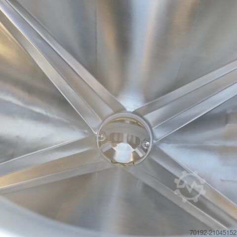 630 Liter fahrbarer Konuscontainer aus V4A Gempp & Unold AG 9779