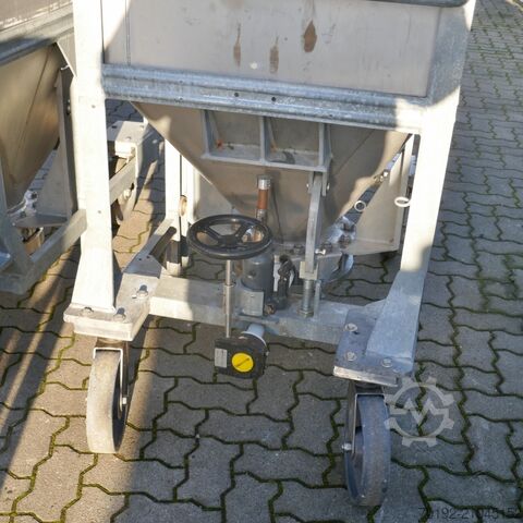 630 Liter fahrbarer Konuscontainer aus V4A Gempp & Unold AG 9779