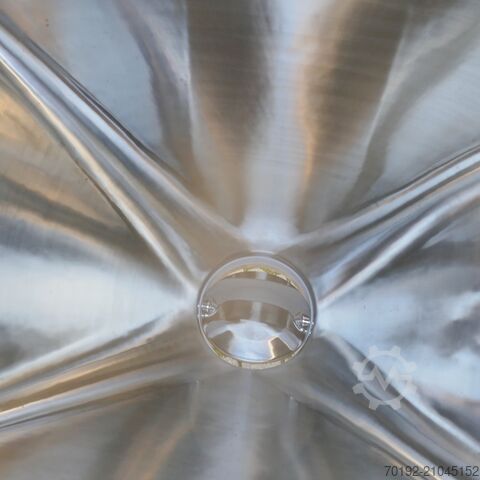 630 Liter fahrbarer Konuscontainer aus V4A Gempp & Unold AG 9779