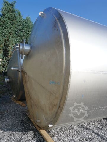 21940 Liter heiz-/ kühlbarer Behälter aus V4A mit Propellerrührwerk ETA K0126