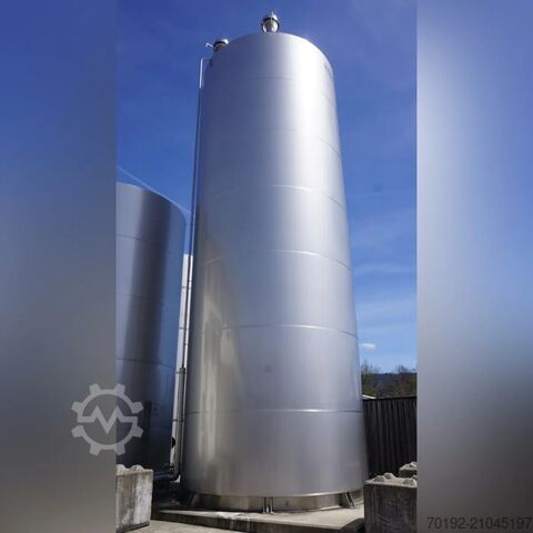 100000 liter insulated storage tank made of V2A Priamo Food Technologies K0125