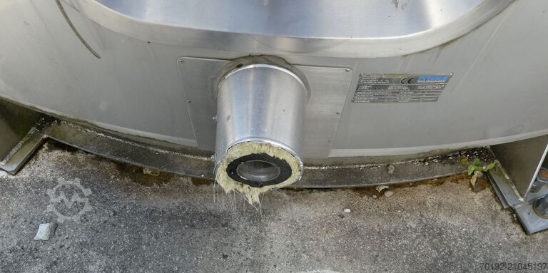 100000 liter insulated storage tank made of V2A Priamo Food Technologies K0125