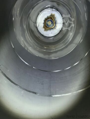 130000 Liter isolierter Lagertank aus V2A mit Propellerrührwerk Ritter (HBB Hildesheimer Behälterbau) K0124