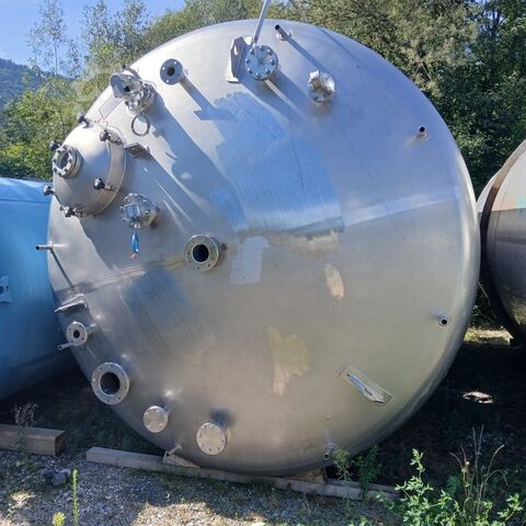 44480 liter double-chamber storage tank made of V4A (2x 22240 liters) Hinke 9763