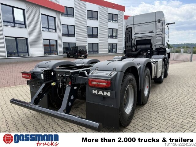 Truck chassis MAN TGS 41.520 8x8 BB CH, Hohe Bauart, 6-Sitzer,