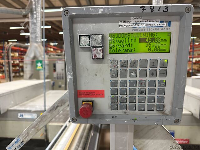 Roller coating machine Buerkle SLC 1300