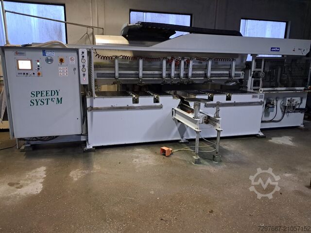 Automatische Steinkanten-Poliermaschine Comandulli SPEEDY SYSTEM D8