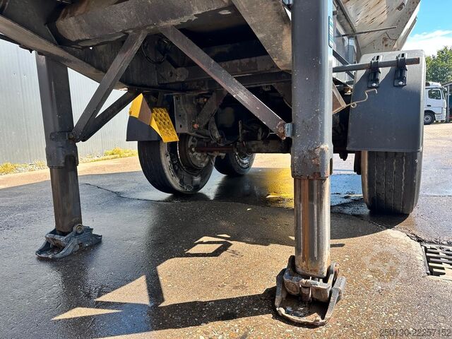 Tipper semitrailer CARNEHL CHKS/H 2.Achs-Kippmulde *EBS-E*Podest*Rollplane*