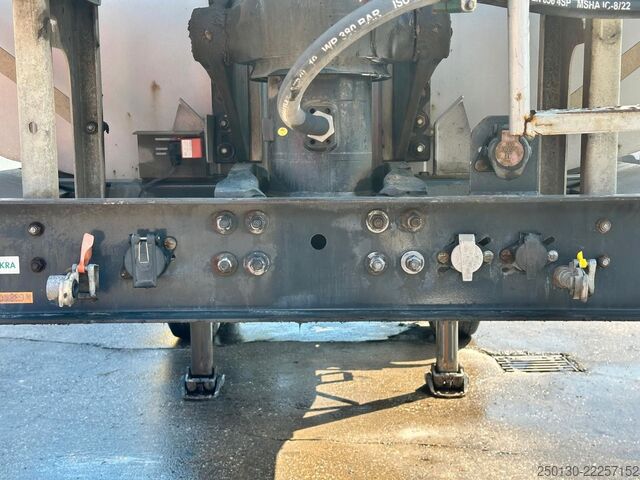 Tipper semitrailer CARNEHL CHKS/H 2.Achs-Kippmulde *EBS-E*Podest*Rollplane*