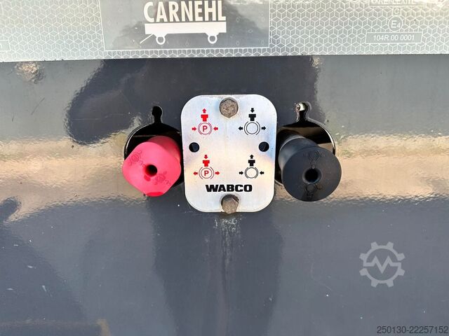 Tipper semitrailer CARNEHL CHKS/H 2.Achs-Kippmulde *EBS-E*Podest*Rollplane*