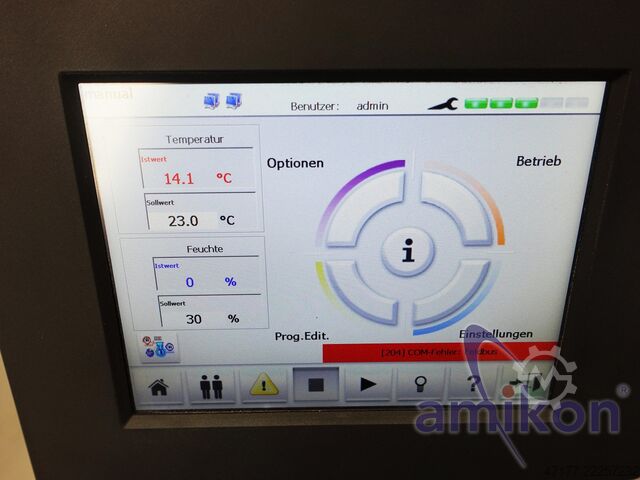 Climate test chamber with humidity Weiss -72°C bis +180°C WK3-340/70