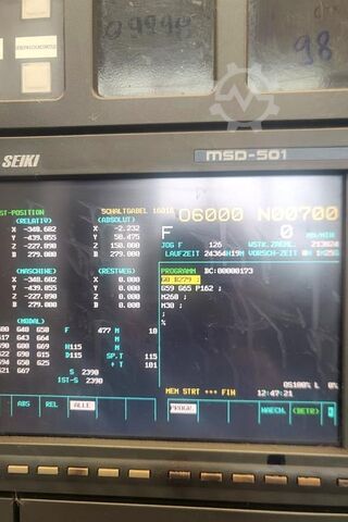 Horizontal-Bearbeitungszentrum Mori Seiki SH 400