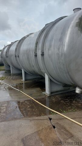 55m3 stainless steel horizontal tank  AISI316L