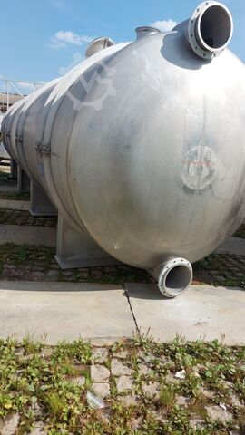 55m3 stainless steel horizontal tank  AISI316L