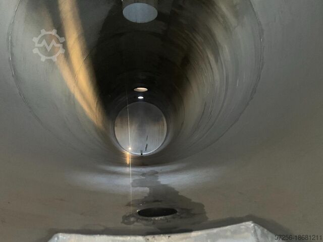 55m3 stainless steel horizontal tank  AISI316L