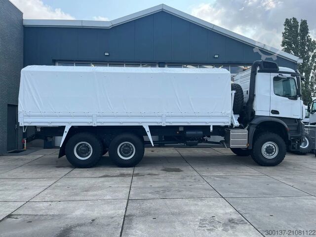 Tarpaulin Mercedes-Benz Arocs 3340 A 6x6 Cargo Truck