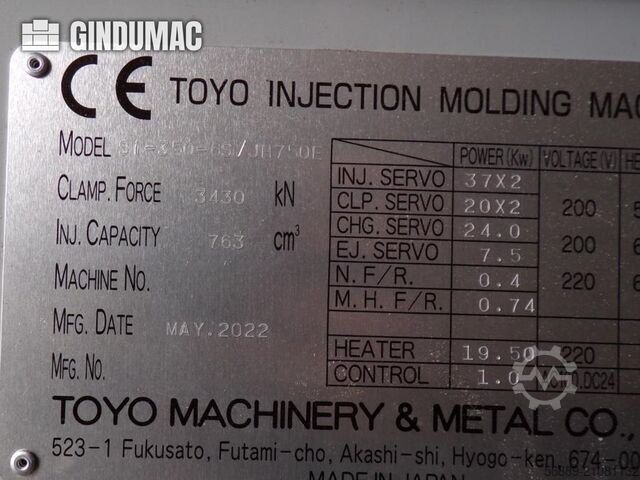 Toyo Si-350-6S JH750E-PACK Toyo Si-350-6S JH750E-PACK