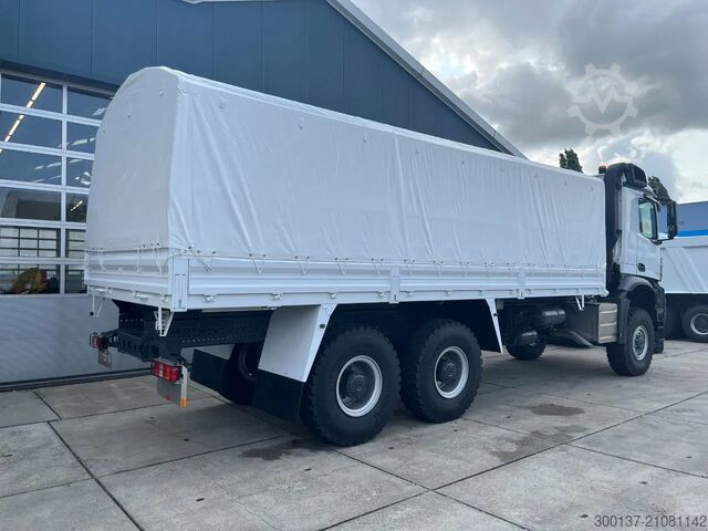 Tarpaulin Mercedes-Benz Arocs 3340 A 6x6 Cargo Truck