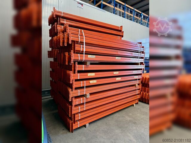 Schwerlastregal Palettenregale Hochregal META Multipal Traverse 270 x 12 x 5 cm inkl. Sicherungsstifte , bis zu 3000 kg