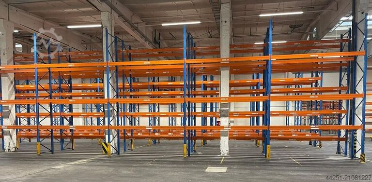 25,2 m Palettenregal 6 m hoch 4 Ebenen Stow Pal Rack