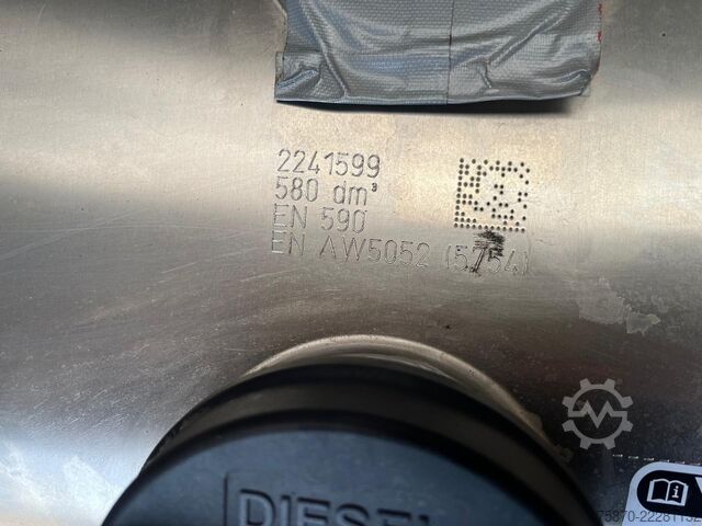 Fuel tank DAF Brandstoftank Diesel 580L 2241599 eerste montag...