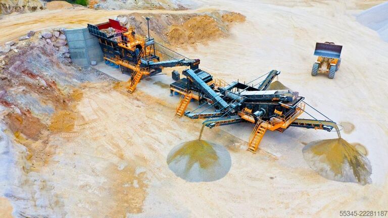 Crushing equipment/mobile crushing plant FABO Mobile Crushing Plant Mobile Jaw Crusher MCK-110