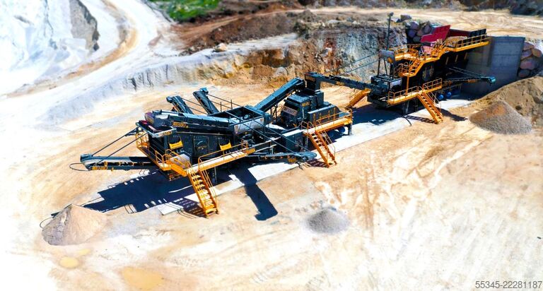 Crushing equipment/mobile crushing plant FABO Mobile Crushing Plant Mobile Jaw Crusher MCK-110
