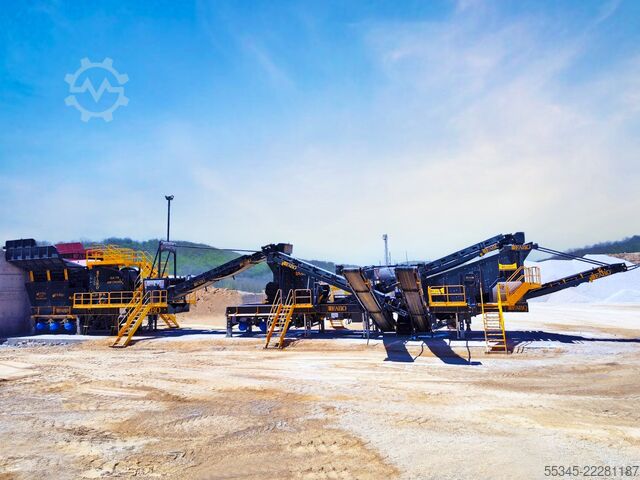 Crushing equipment/mobile crushing plant FABO Mobile Crushing Plant Mobile Jaw Crusher MCK-110