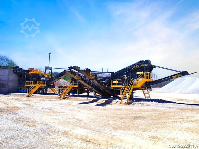 Crushing equipment/mobile crushing plant FABO Mobile Crushing Plant Mobile Jaw Crusher MCK-110