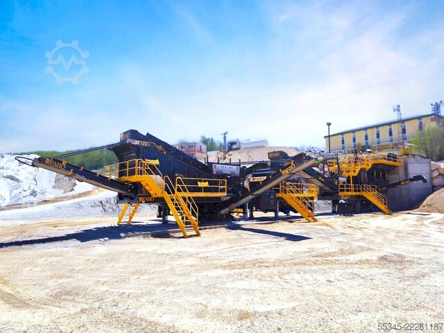 Crushing equipment/mobile crushing plant FABO Mobile Crushing Plant Mobile Jaw Crusher MCK-110