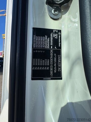 Refrigerated/frozen transport Mercedes-Benz Antos 1930 4X2 2019 CARRIER SUPRA 1150Mt + DHOL...