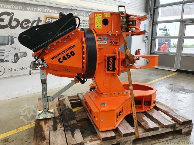 Baumaschine Westtech Woodcracker C450 MS21 Sammler Tiltator