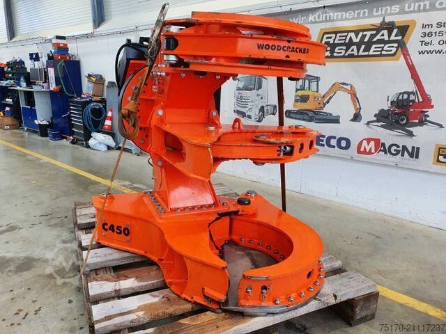 Baumaschine Westtech Woodcracker C450 MS21 Sammler Tiltator