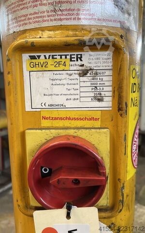 Kranarm Säulenschwenkkran bis 400 kg Vetter PS5-3,0