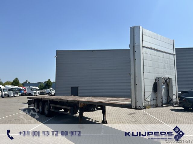 Plattformanhänger Schmitz Cargobull S 01 / Plateau - Flat Bed / SAF Drum / 2x Lifta...