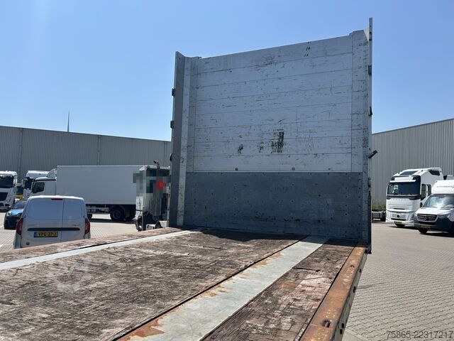 Plattformanhänger Schmitz Cargobull S 01 / Plateau - Flat Bed / SAF Drum / 2x Lifta...