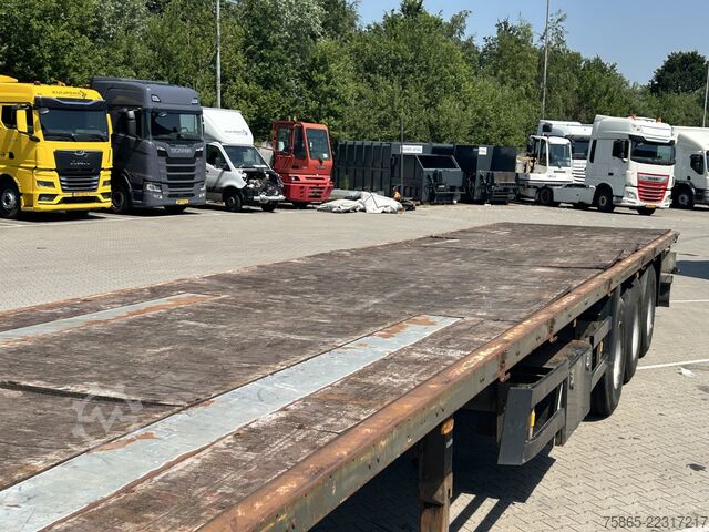 Plattformanhänger Schmitz Cargobull S 01 / Plateau - Flat Bed / SAF Drum / 2x Lifta...