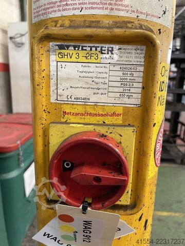 Kranarm Säulenschwenkkran bis 500 kg Vetter PS5-4,0