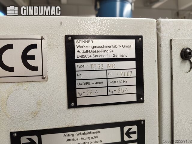SPINNER TC 52 MC SPINNER TC 52 MC