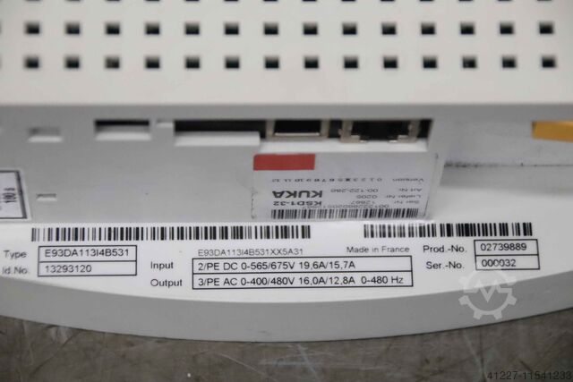 Servo controller KUKA KSD1-32 E93DA113/4B531