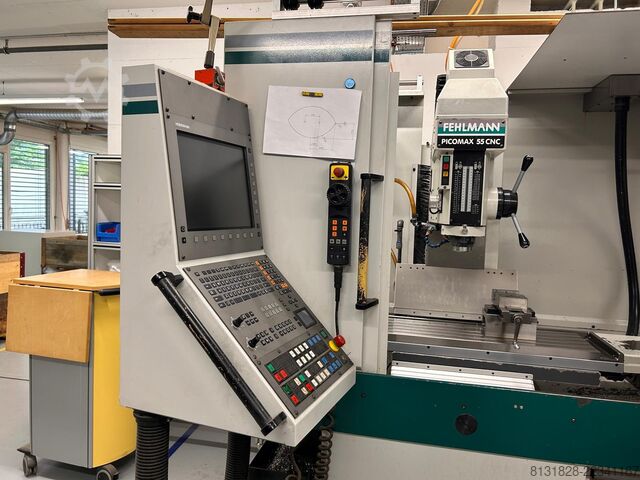 Bohr-Fräsmaschine FEHLMANN Picomax 55 CNC