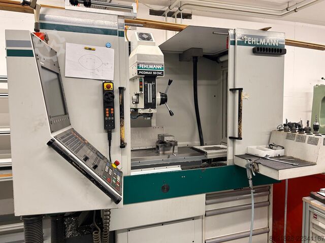 Bohr-Fräsmaschine FEHLMANN Picomax 55 CNC