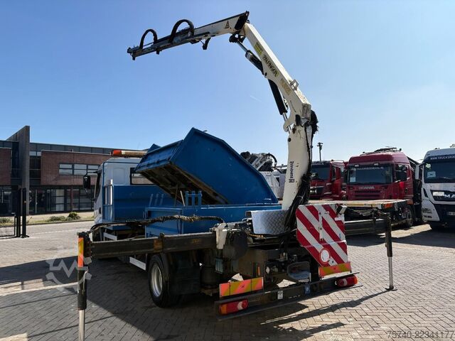 Tipper with crane Renault Midlum 220 + PALFINGER PK 6001 + tipper + remot...