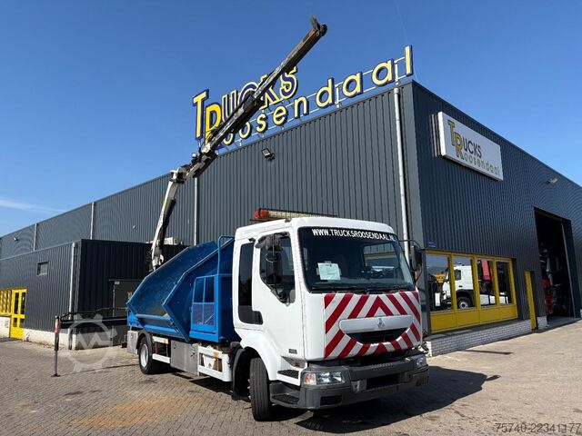 Tipper with crane Renault Midlum 220 + PALFINGER PK 6001 + tipper + remot...