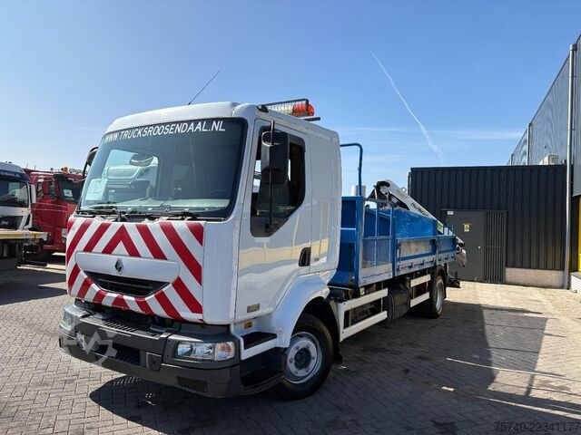 Tipper with crane Renault Midlum 220 + PALFINGER PK 6001 + tipper + remot...