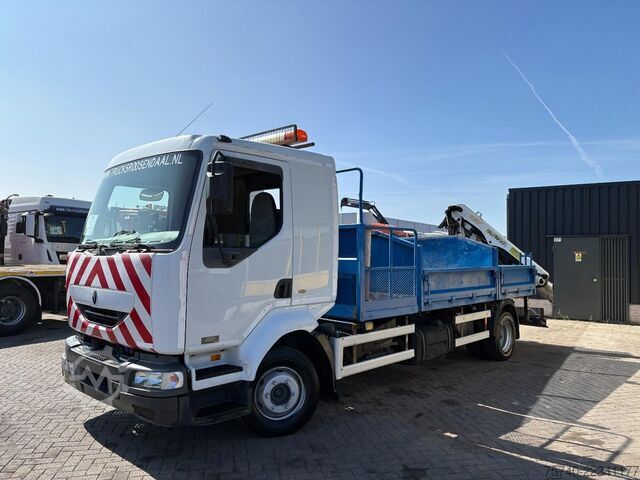 Tipper with crane Renault Midlum 220 + PALFINGER PK 6001 + tipper + remot...