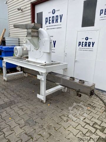 20 kW Stiftmühle aus Kohlenstoffstahl, Jehmlich Modell Rekord D JEHMLICH REKORD D