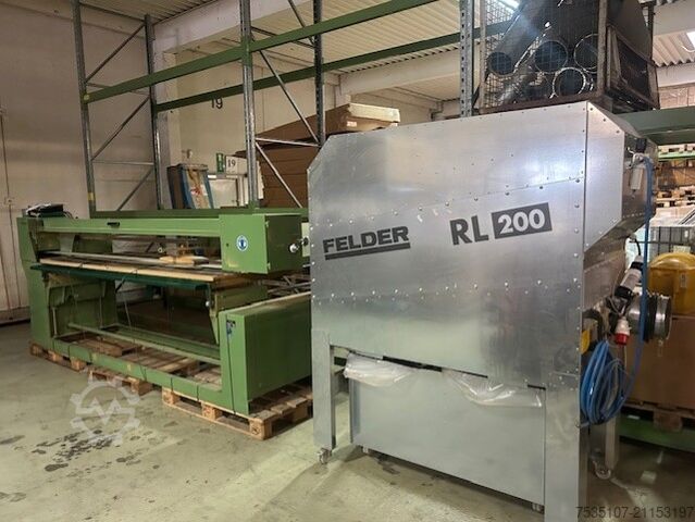 Breitbandschleifmaschine mit Absauger Johannsen Langbandschleifer T94