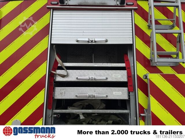 Feuerwehrfahrzeug Mercedes-Benz 1222 AF 4x4, Rüstwagen RW 2, Seilwinde